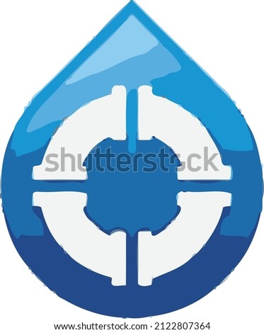 Vector Illustration of Plumbing logo template