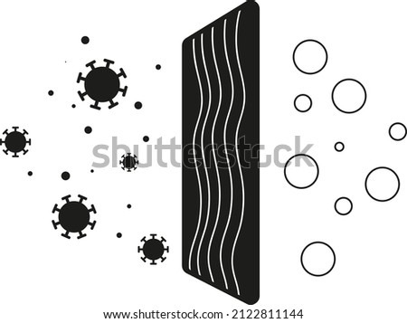 Air purifier. Air filter icon. Solid Particle Filter. Vector design of flat icon on isolated background. Air cleaner removing fine dust in house. protect PM 2.5 dust and air pollution concept

 Royalty-Free Stock Photo #2122811144