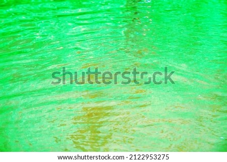 Colored abstract water surface of  river