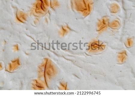 Texture of pita bread. High quality photo