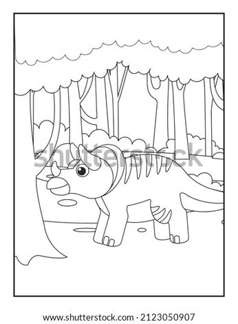 Dinosaru coloring Pages, Coloring Pages for Kids