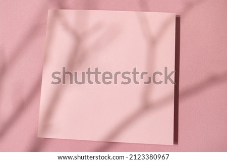 Paper background pink color, architectural drawing. blurred background. abstract shadow background. For design templates, as a canvas for text, advertising.