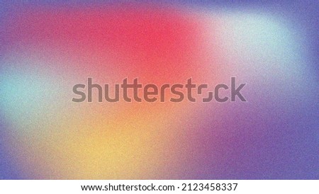 Abstract color gradient, modern blurred background and film grain texture, template with an elegant design concept, minimal style composition, Trendy Gradient grainy texture for your graphic design. Royalty-Free Stock Photo #2123458337