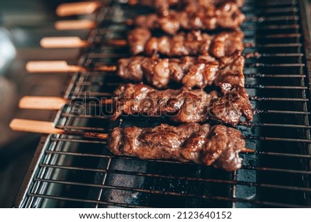 thai beef cattle breed grilled Royalty-Free Stock Photo #2123640152