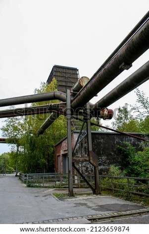Duisburg Landschaftspark industrial park in germany. High quality photo
