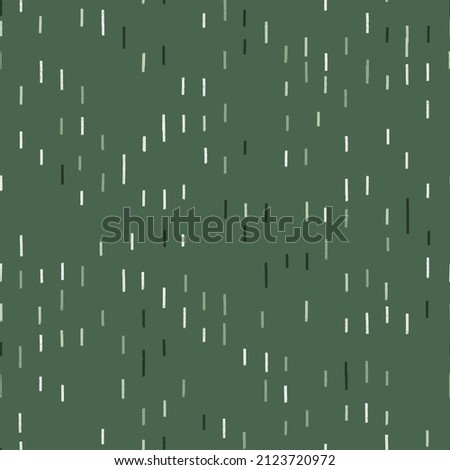 Green seamless hand drawn texture design for backgrounds, fabrics and wrapping paper, vector illustration