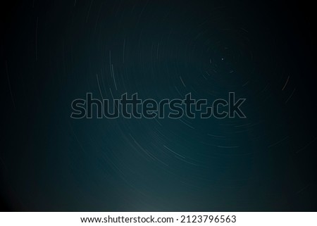 Time interval of the starry sky