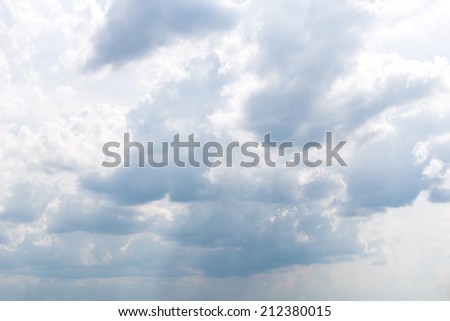 Clouds sky abstract patterns background.