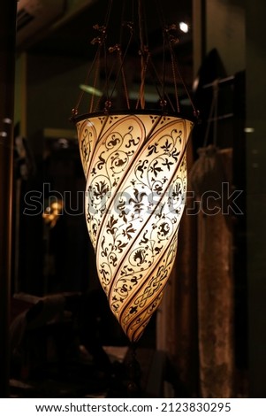 Original Venetian lamps for the interior