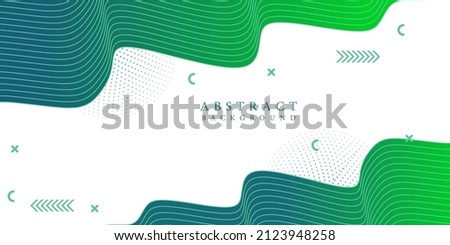 wavy line background green with liquid gradient color