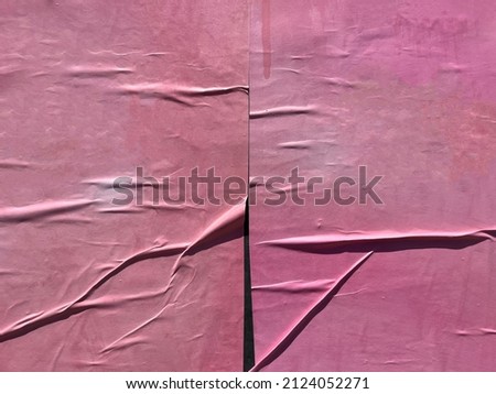 Bubblegum pink coloured funky arty street poster texture, creative graphic art paper layer