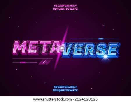 	
modern futuristic tech blue violet 3d metaverse logo background with lens flare Royalty-Free Stock Photo #2124120125