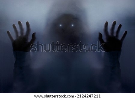 horror movie concept, scary movie