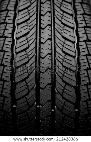 New tire textured Royalty-Free Stock Photo #212428366