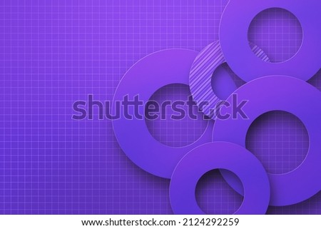 Futuristic abstract background with circular shapes,