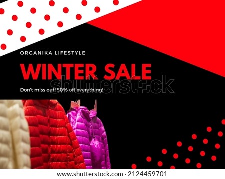 winter sale,background colours,eye catching combination of background colours