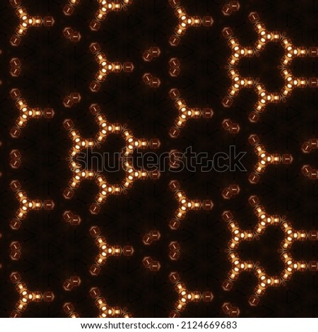 
Seamless pattern in black and brown. Beautiful seamless batik background in black and brown. Can be used for fashion and background.