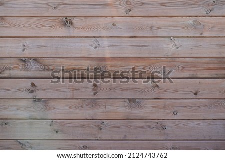 Wooden texture brown facade fence natural background wood planks horizontal