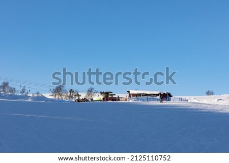 Ramundberget ski resort in Sweden