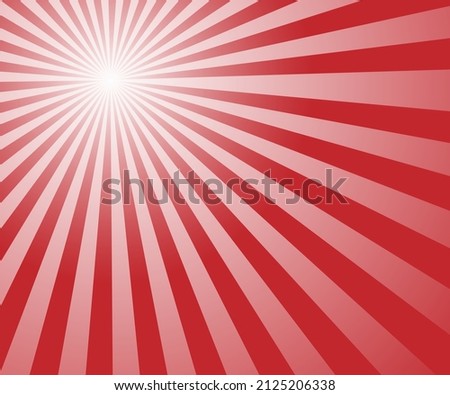 vector, abstract sunburst design background. sunlight red illustration.