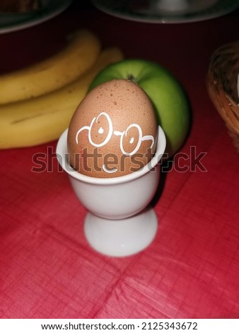 funny looking eggs for breakfast