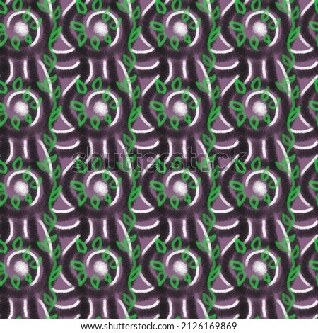 Geometric seamless pattern, hand-drawn. Purple sinuous ornament. Elegant bright design of the background, interior, wallpaper, textiles, fabric, packaging.