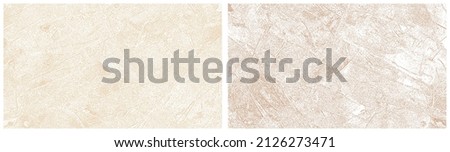 Random paint strokes, artworks set, painting on canvas. Dirty oil, acrylic painted art, vector texture. Abstract grungy background, light hand drawn cover, backdrop Royalty-Free Stock Photo #2126273471