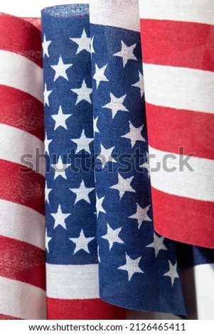 American Flag, Stars and Stripes in Red White and Blue 