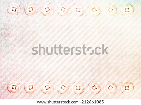 Grunge background with angled lines pattern and buttons.