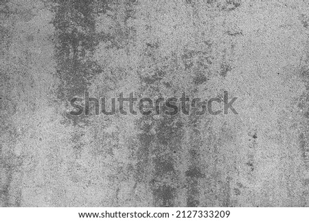 Old concrete wall in grey color, cement wall, background texture