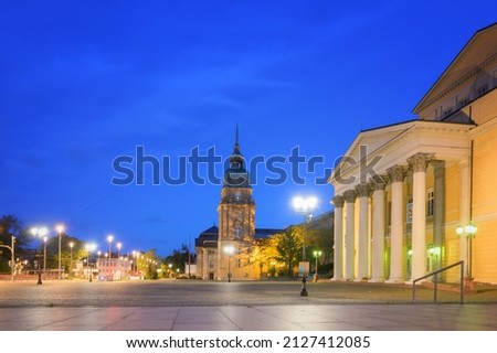 The Hessian State Archive and Museum of Darmstadt, Germany Royalty-Free Stock Photo #2127412085