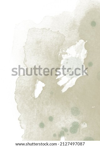Sage Green Watercolor Abstract Background Pattern Wedding Clipart