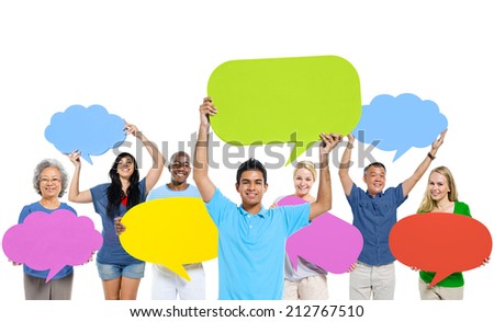 Group of People Sharing Ideas