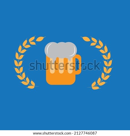 Beer mug or beer logo or minimalist clip art