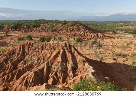 The extraordinary colors of the Tatacoa desert, Colombia
