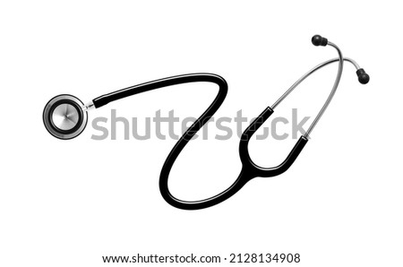 Stethoscope isolated on white background -including clipping path