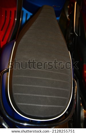 Alcantara fabric for motorcycle seat