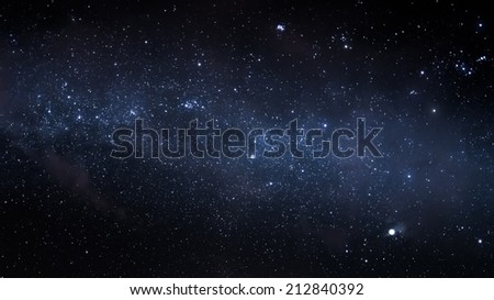 Milky Way as seen above Teide National Park at Tenerife