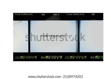 (35 mm.) film collections frame.With black space.film camera.film template	 Royalty-Free Stock Photo #2128974203