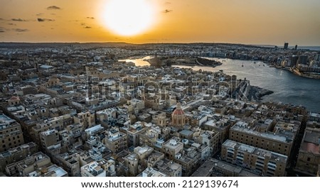 Golden Hour in Valletta, Malta