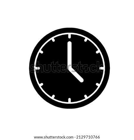 Illustration vector graphic of Clock, good for icon time