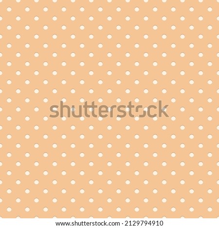 Medical adhesive bandage seamless pattern vector illustration. Realistic first aid and patch for health protection, 3d geometric white polka dot texture on beige rubber or paper cover background Royalty-Free Stock Photo #2129794910