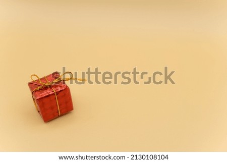 Gifts box and copy space