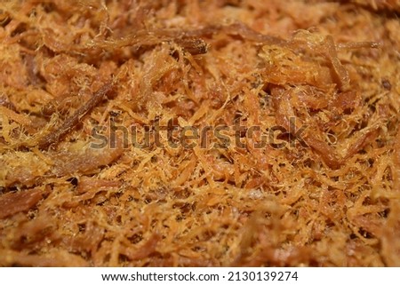 Fried pork from Thailand. Delicious taste in 2022, not decorated. Royalty-Free Stock Photo #2130139274