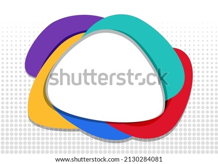 Abstract background design template illustration