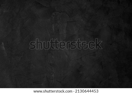 Black wall texture rough background dark concrete old grunge background.Dark theme aged wall.Blackboard painted praphite texture.Backdrop gray vintage dirty rough design.Rock smooth antique luxury. Royalty-Free Stock Photo #2130644453
