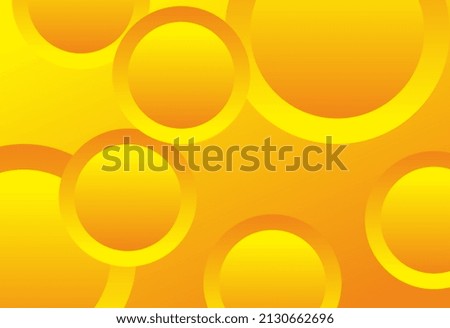 abstract round mixed yellow circle background
