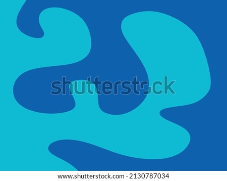 Simple background with cute wavy line pattern