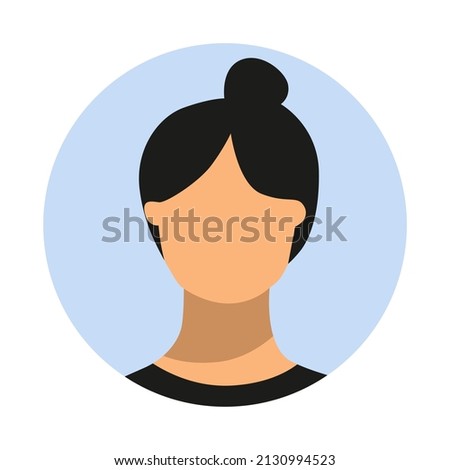 character flat illustration design male avatar