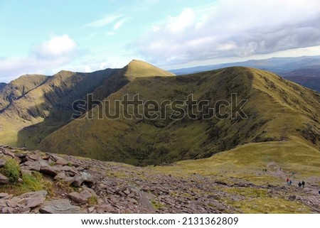 Pictures from Carrauntoohil, in Ireland